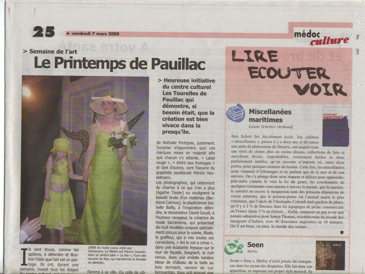 5-Journal du Médoc semaine de l'art-7 mars 08